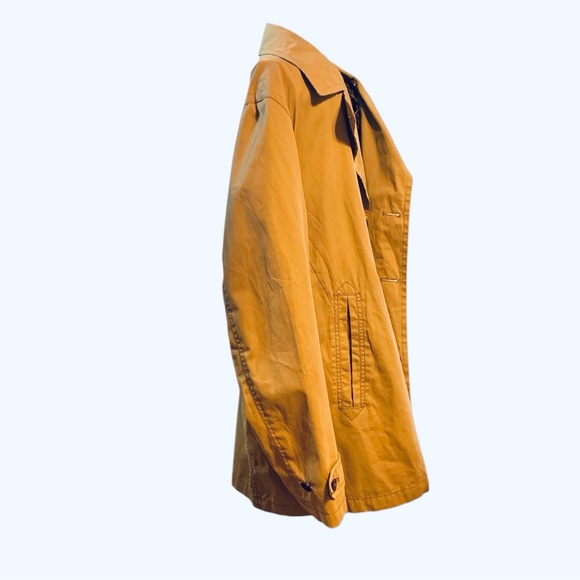 GAP Women's Tan Classic Tan Double Breasted Trench Coat. Size L - Picture 6 of 13